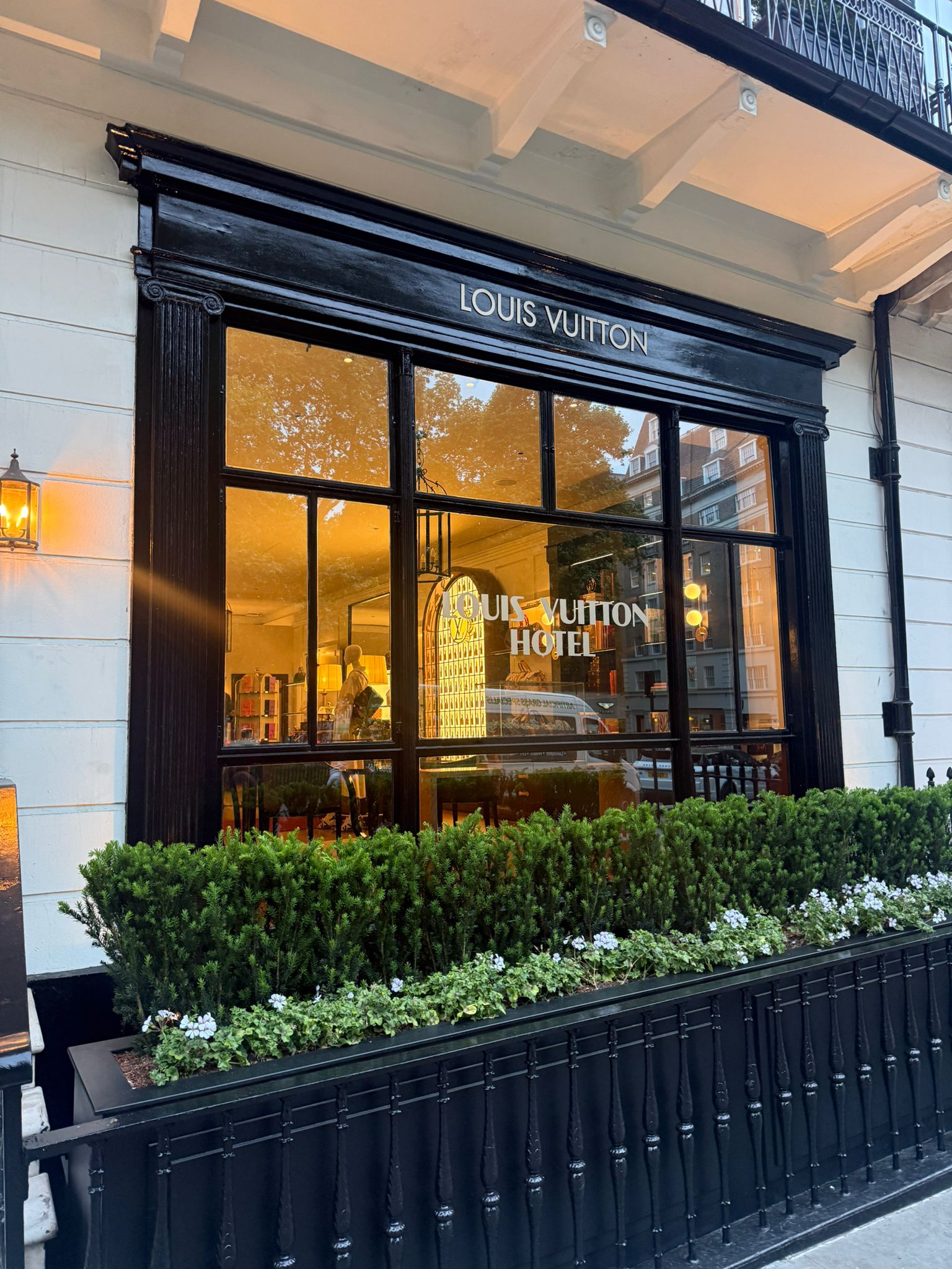 Commercial flooring installation completed in high end London boutique
