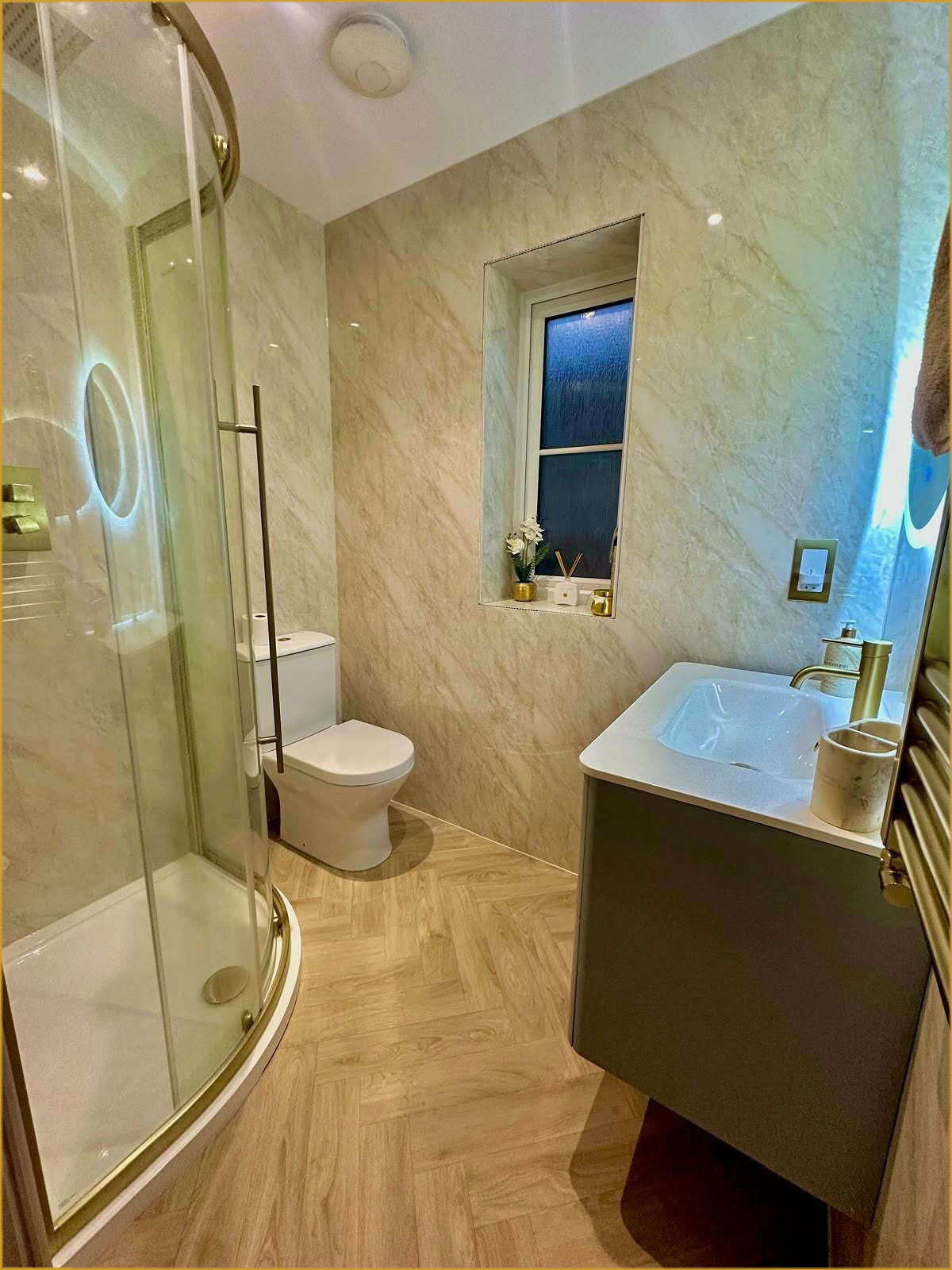 Professional vinyl floor installation in Surrey property