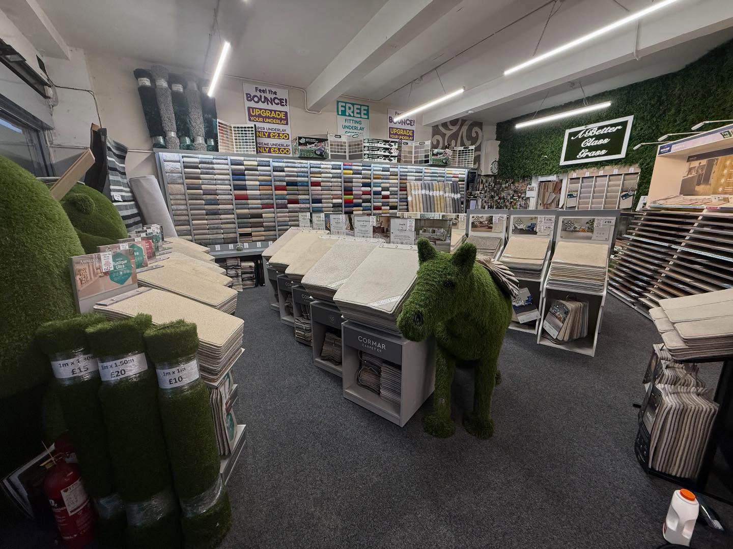A Better Class Flooring showroom and flooring specialists in Epsom Surrey