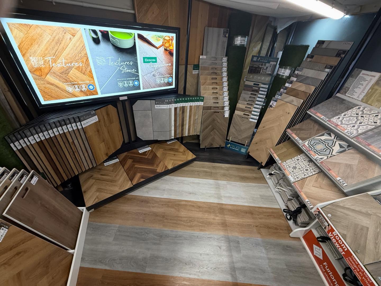 A Better Class Flooring Showroom located at 6-7 Castle Parade, Ewell By Pass, Epsom in Surrey KT17-2PR